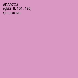 #DA97C3 - Shocking Color Image