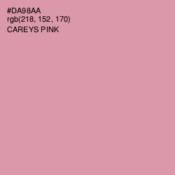 #DA98AA - Careys Pink Color Image