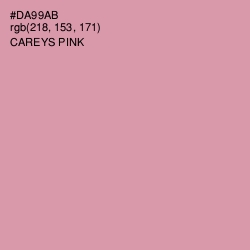 #DA99AB - Careys Pink Color Image