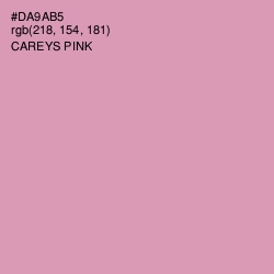 #DA9AB5 - Careys Pink Color Image