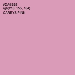 #DA9BB8 - Careys Pink Color Image