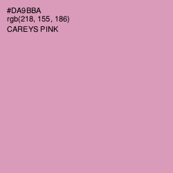 #DA9BBA - Careys Pink Color Image