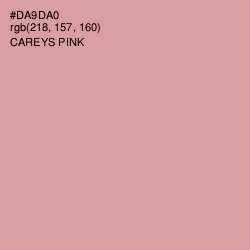 #DA9DA0 - Careys Pink Color Image