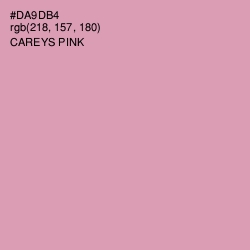 #DA9DB4 - Careys Pink Color Image