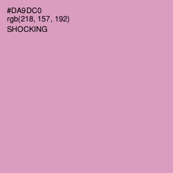 #DA9DC0 - Shocking Color Image