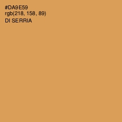#DA9E59 - Di Serria Color Image