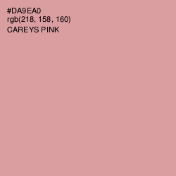 #DA9EA0 - Careys Pink Color Image