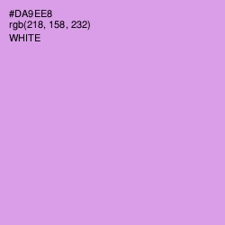 #DA9EE8 - Light Wisteria Color Image
