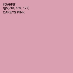 #DA9FB1 - Careys Pink Color Image