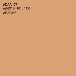 #DAA177 - Apache Color Image