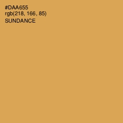 #DAA655 - Sundance Color Image