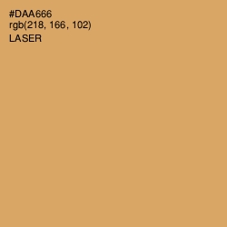 #DAA666 - Laser Color Image