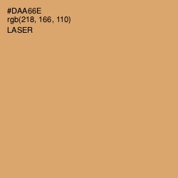 #DAA66E - Laser Color Image