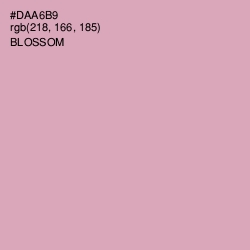 #DAA6B9 - Blossom Color Image