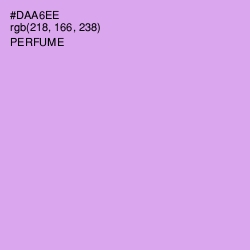 #DAA6EE - Perfume Color Image