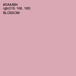 #DAA8B4 - Blossom Color Image
