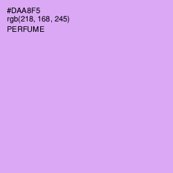 #DAA8F5 - Perfume Color Image