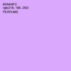 #DAA8FC - Perfume Color Image