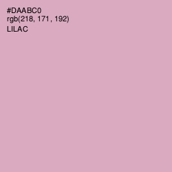 #DAABC0 - Lilac Color Image