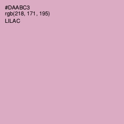 #DAABC3 - Lilac Color Image