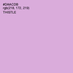 #DAACDB - Thistle Color Image