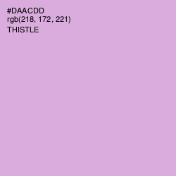 #DAACDD - Thistle Color Image