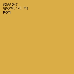 #DAAD47 - Roti Color Image