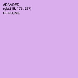#DAADED - Perfume Color Image