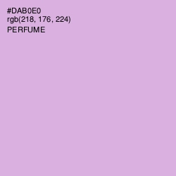 #DAB0E0 - Perfume Color Image