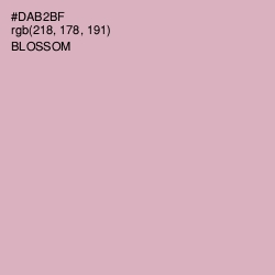 #DAB2BF - Blossom Color Image