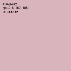 #DAB4BC - Blossom Color Image