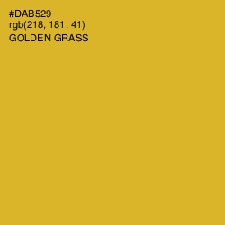 #DAB529 - Golden Grass Color Image