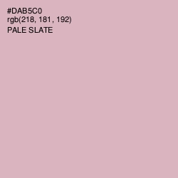 #DAB5C0 - Pale Slate Color Image