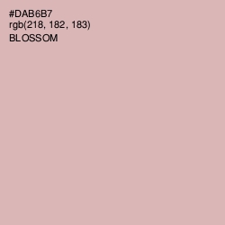 #DAB6B7 - Blossom Color Image