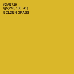 #DAB729 - Golden Grass Color Image