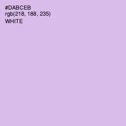 #DABCEB - Perfume Color Image