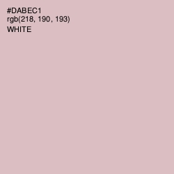 #DABEC1 - Pale Slate Color Image