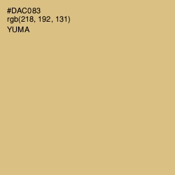 #DAC083 - Yuma Color Image