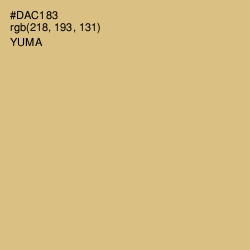 #DAC183 - Yuma Color Image