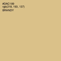 #DAC189 - Brandy Color Image
