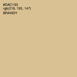 #DAC193 - Brandy Color Image