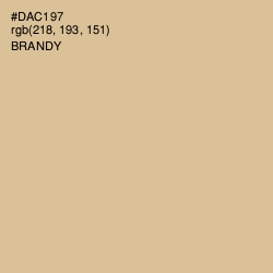 #DAC197 - Brandy Color Image