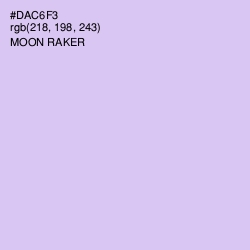 #DAC6F3 - Moon Raker Color Image
