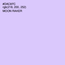 #DAC8FC - Moon Raker Color Image