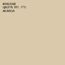 #DAC9AB - Akaroa Color Image