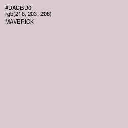 #DACBD0 - Maverick Color Image