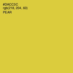 #DACC3C - Pear Color Image