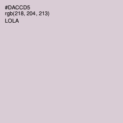 #DACCD5 - Lola Color Image