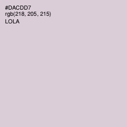 #DACDD7 - Lola Color Image