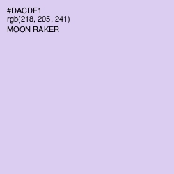 #DACDF1 - Moon Raker Color Image